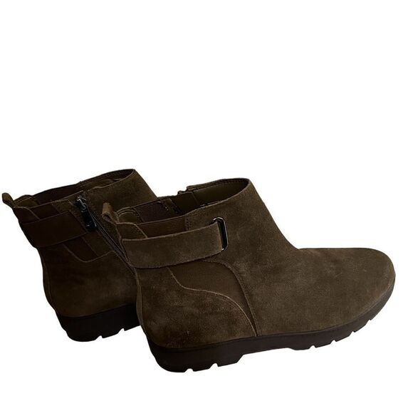 NWOT EASY SPIRIT Ladies Booties Short Boots. 9 Brown Suede - Picture 4 of 8